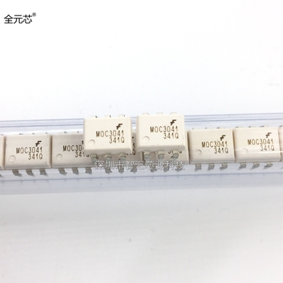 MOC3041 光耦 光电耦合器 直插六脚 MOC3041M DIP6封装 可控驱动