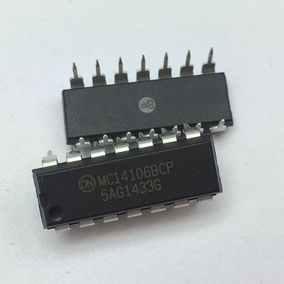 MC14106BCP 芯片 直插 DIP14 逻辑电路IC集成块常用