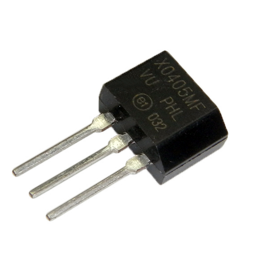 全新国产大芯片 X0405MF 三端单向可控硅 4A/600V 直插TO-202封装