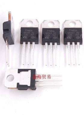 TYN816 晶闸管 TYN816RG 单向可控硅800V16A TO-220 全新原装进口