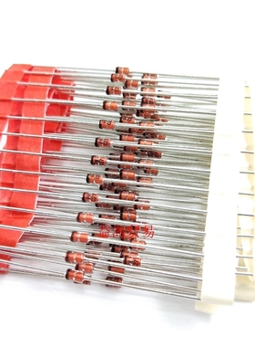 BZX85C27 稳压管  27V 二极管 1.3W DO41 直插玻封 BZX85C27-TAP