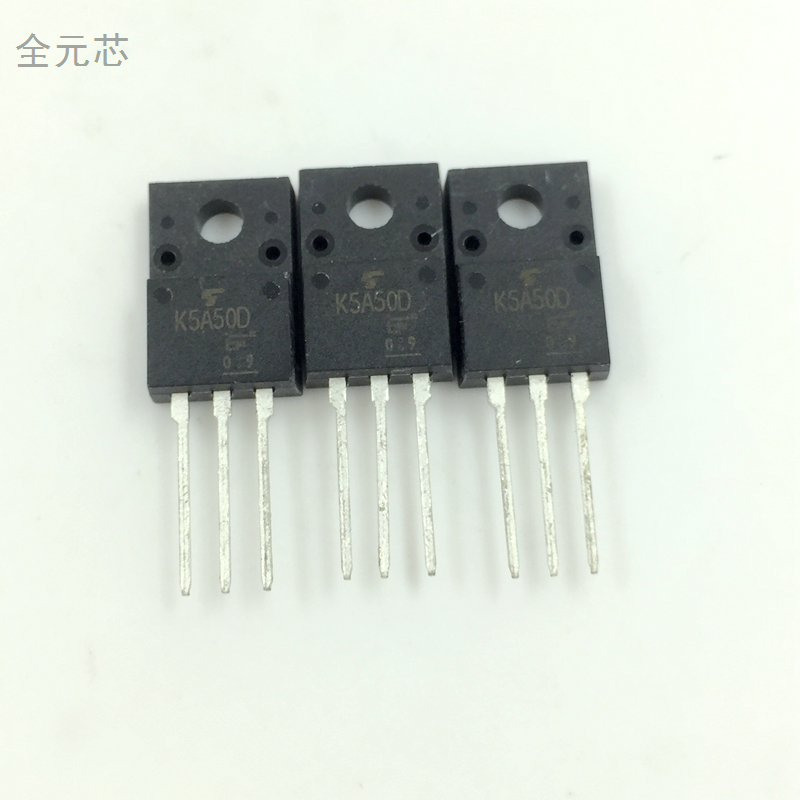 K5A50D 场效应管 5A500V 直插MOS管 N沟道 TO-220F塑封 TK5A50D