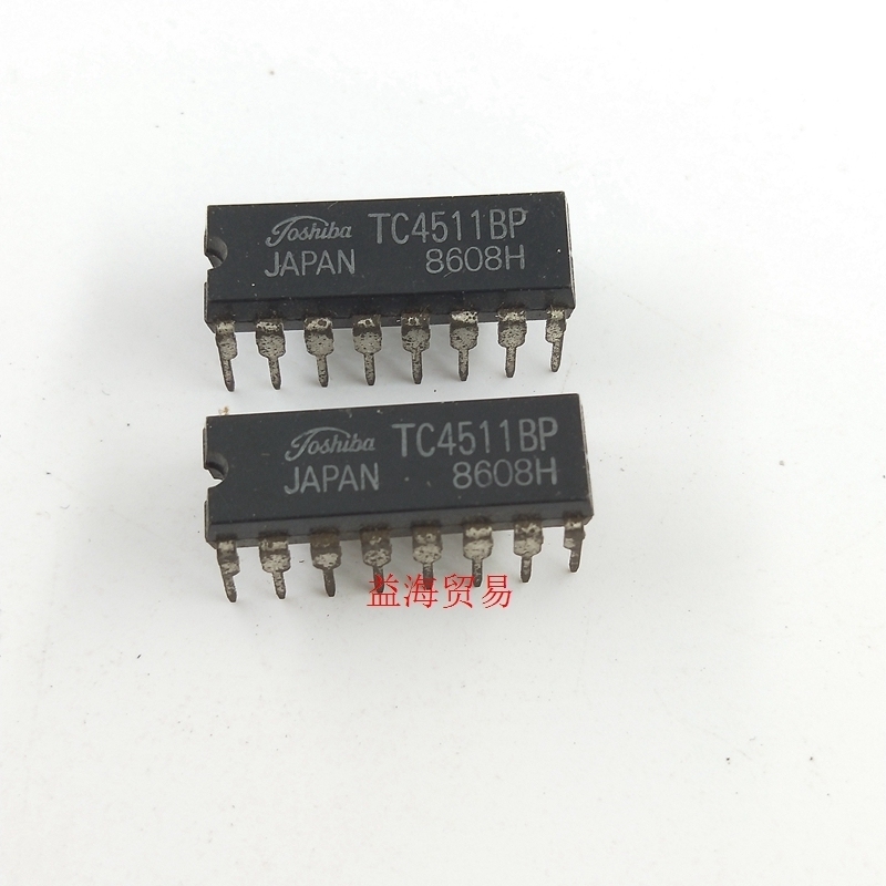 TC4511BP 集成电路 芯片 DIP16直插 IC 编码器 解码器 复用器