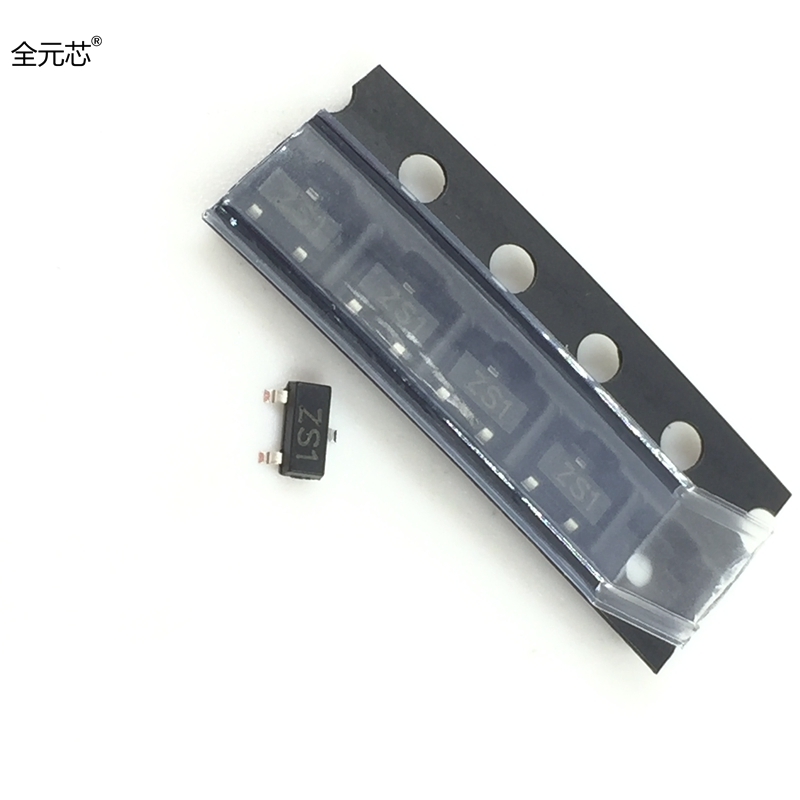 ZHCS1000TA 肖特基二极管 SOT23贴片 1A40V 电流势垒管 100UA