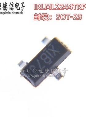 原装IRLML2244TRPBF IRLML2244 MOSFET管 贴片SOT-23 丝印XIB7J