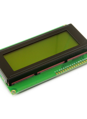 全元芯 2004A液晶屏J204A字符显示模块20*4 5VLCD/LCM（黄绿）