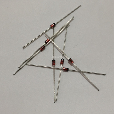 1N4727A 1W直插玻璃封装稳压二极管 DO-41 1N4727 3V 10只8元