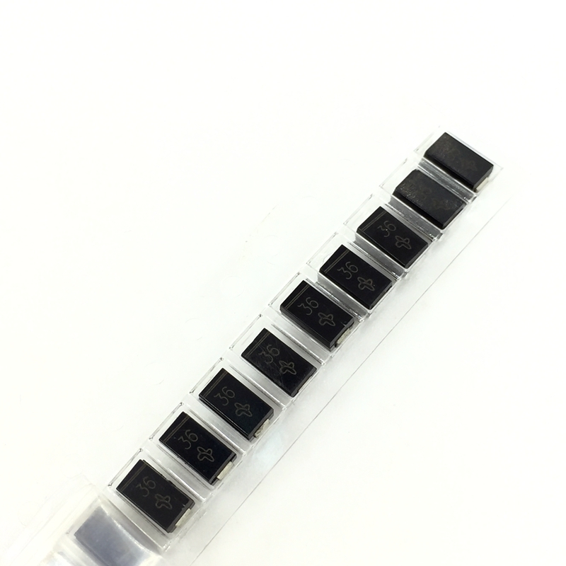 SML4753A 丝印36 贴片稳压二极管 1W 36V SMA封装