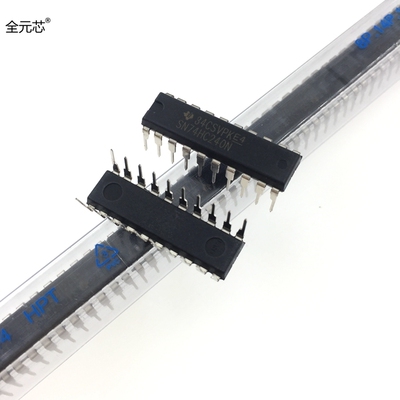 SN74HC240N 芯片 逻辑逆变缓冲器IC集成电路 74HC240 直插DIP20
