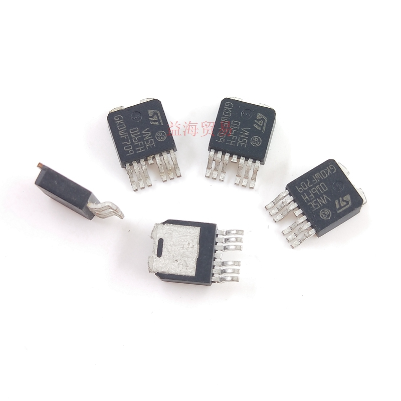 VN5E016FH 常用汽车电脑板车灯控制贴片TO-252 三极管 VN5E010FH