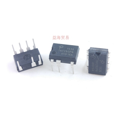 全新原装进口TNY280PN 液晶电源芯片 TNY280P 直插7脚 DIP-7封装