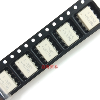 A7860L 全新原装进口 HCPL-7860L 贴片八脚 SOP-8 高速光耦 贴片