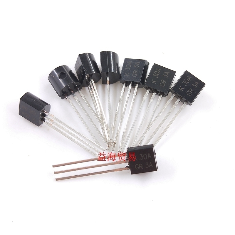 K30A 三极管 K30GR 全新原装 2SK30A-GR 场效应MOS管2SK30 插TO92