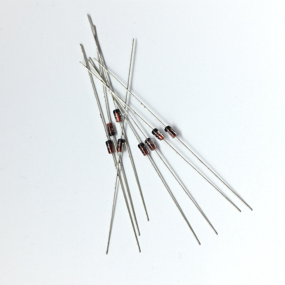 BZX55C30 1/2W 稳压 30V 0.5W D0-35 (50只1.2元) 实图拍摄