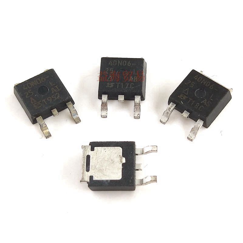 40N06-25L 贴片40N06-25场效应管SUD40N06-25L易损MOS三极管TO252
