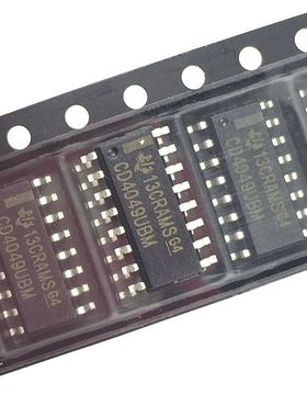 CD4049UBM 芯片 全新原装 SOP16 贴片十六脚 六反相缓冲器 3.9MM