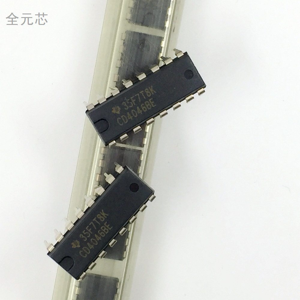 CD4046BE 直插十六脚 全新原装进口 CD4046 DIP-16 CMOS锁相环IC