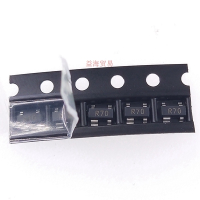 SR70.TCT 丝印R70 全新原装 SOT-143 贴片小四脚 ESD防静电保护管