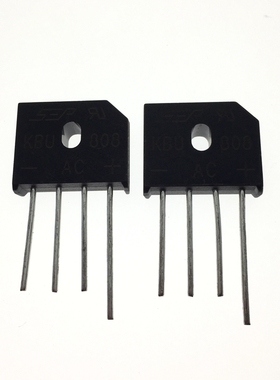 KBU808G 整流桥 整流器 8A 800V 桥堆 铜脚 直插四脚 扁桥 DIP4