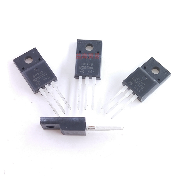 B20100G 肖特基二极管20A100V 全新原装 MBRF20100CTG 塑封TO220F