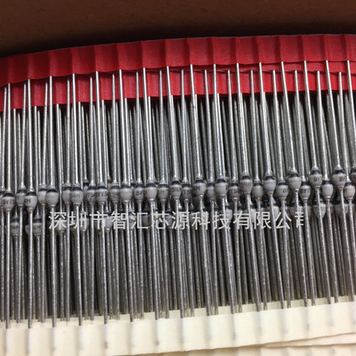 二极管 BYT54M-TAP BYT54M 1.5W1000V SOD-57 全新原装 玻璃封装