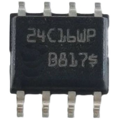 24C16WP 存储器芯片 全新原装进口 贴片八脚 SOP-8