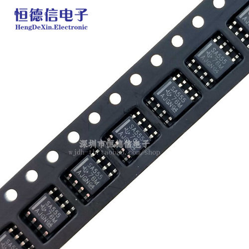 原装正品 贴片 SA555DR SOIC-8 芯片 计时器/振荡器（单路）