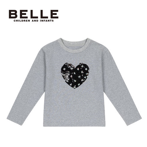 BelleBelle女童长袖T恤