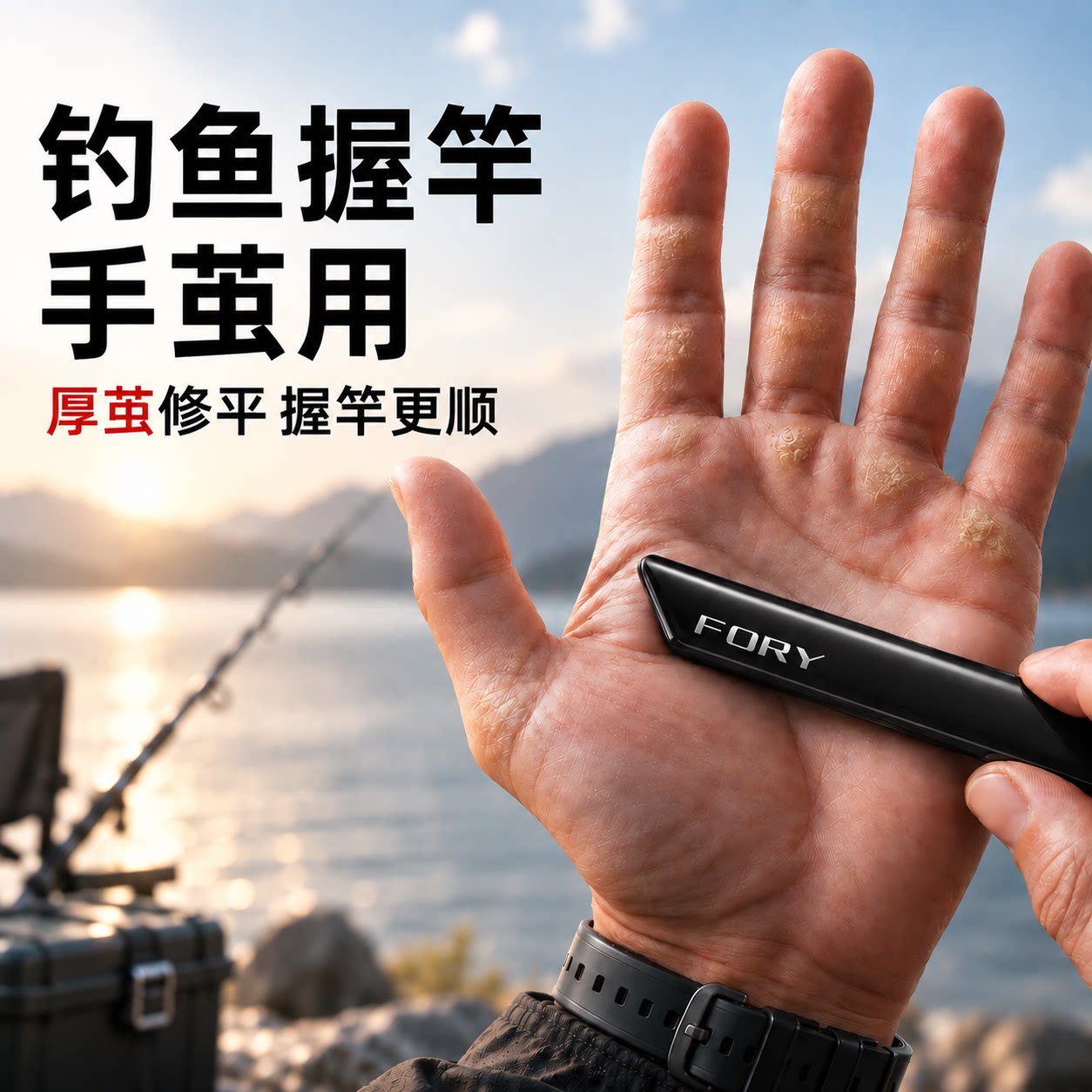 【钓鱼手茧必备】温和去茧不伤肤图片