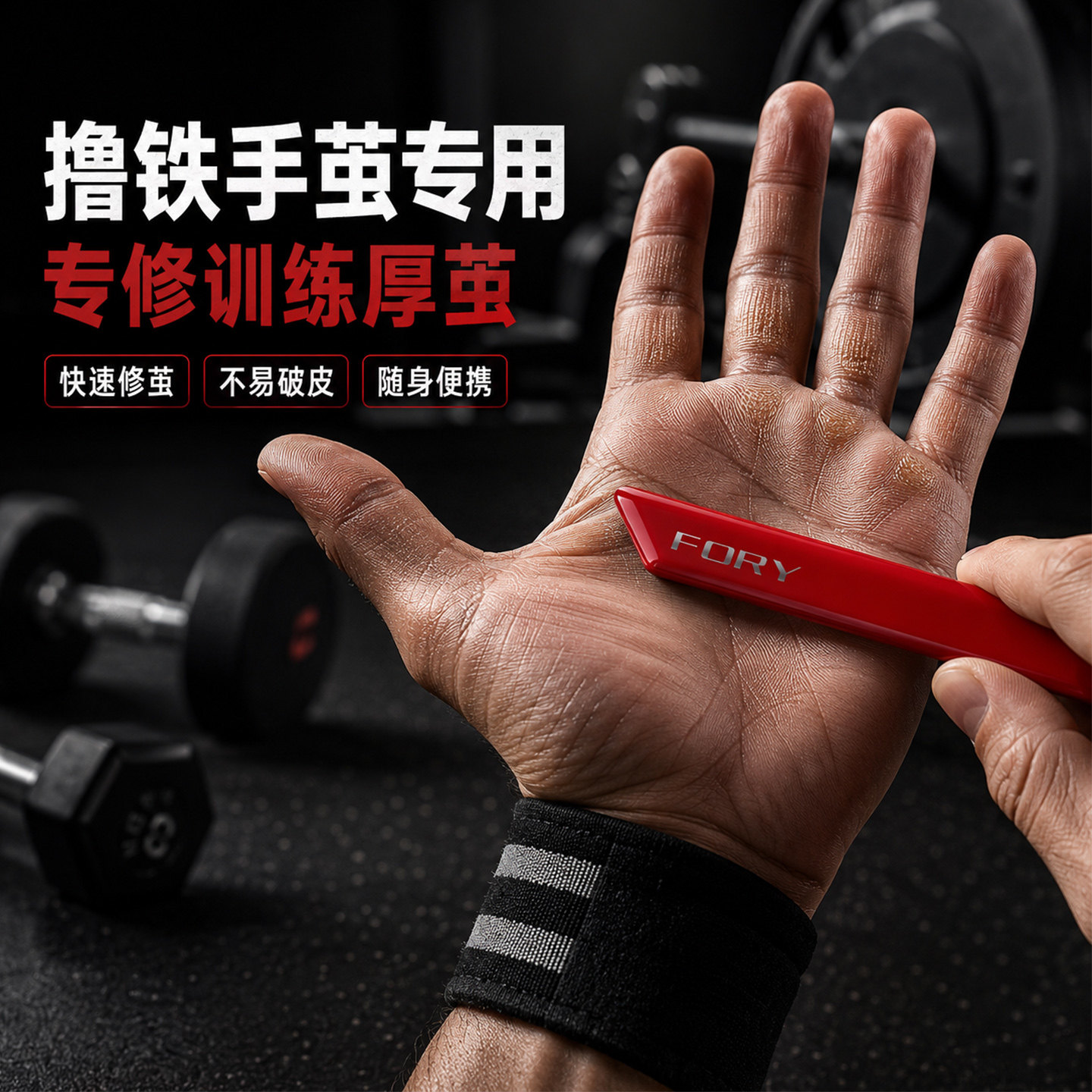 磨手死皮神器健身撸铁起茧男手部去老茧搓脚后跟修手指缝锉打磨器