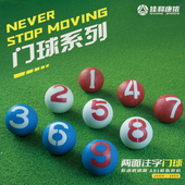 磨砂门球草坪 防滑 三色门球 刻字门球 门 比赛练习专业 包邮