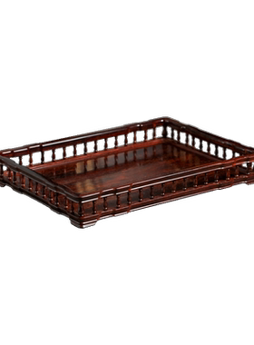 天纵印度小叶紫檀托盘