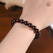 天纵印度小叶紫檀1.0单圈手串串檀香紫檀珠串