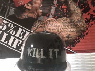 RICH PIANA 巨臂哥亲笔签名帽子