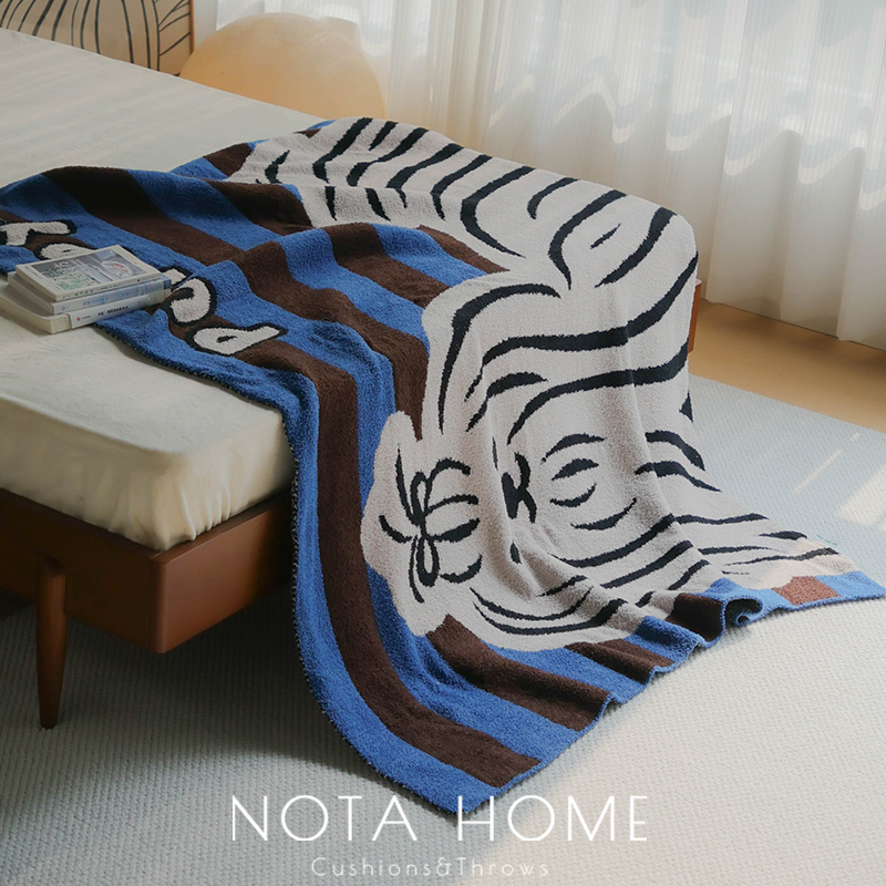 儿童房可爱毯子冬季加厚绒毯