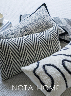 复古腰枕中古风轻奢抱枕客厅沙发抱枕套现代简约靠枕车载长条腰枕