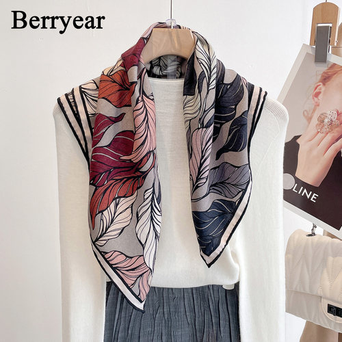 真丝小方巾丝巾羊毛围巾护颈围脖