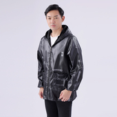 短款 男女士加绒防水罩衣工作服搬运厂服大褂外套防油污耐脏劳保服