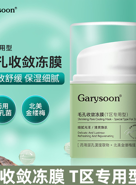 Garysoon毛孔收敛冻膜T区专用