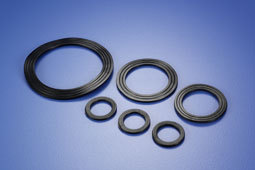 台湾KSS 凯士士 防水接头电缆 接头垫片 PVC黑色 AGJW-112 10pcs