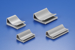KSS 台湾凯士士　扁平电缆固定夹　SFC-25 100个　灰色
