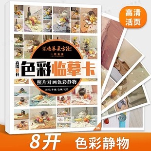 照片对画色彩静物色彩临摹卡 2024一线美誉