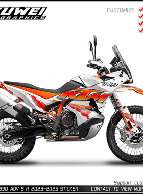 适用于23-25KTM790ADV版画贴花
