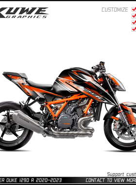 适用于KTM超级公爵SUPER DUKE 1290 R 2020-2023贴纸版画贴花贴画