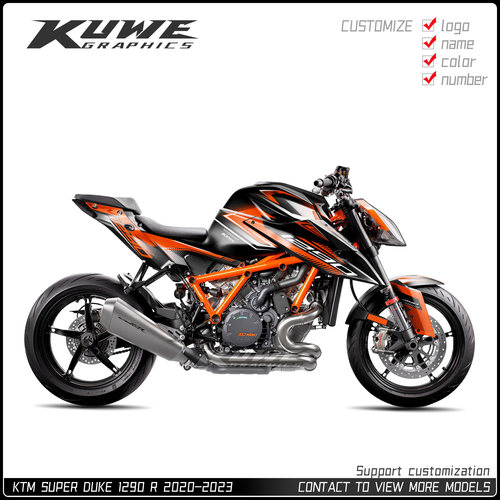 适用于KTMSUPERDUKE1290R版画