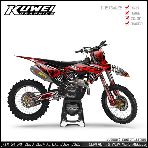 适用于KTMSXF23-24EXC24-25贴画