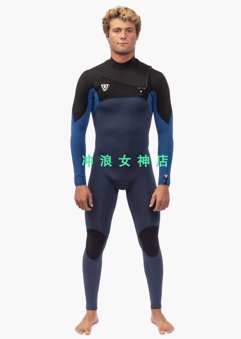 美国vissla3mm4mm全身冲浪防寒服潜水衣湿衣保暖男surf full suit