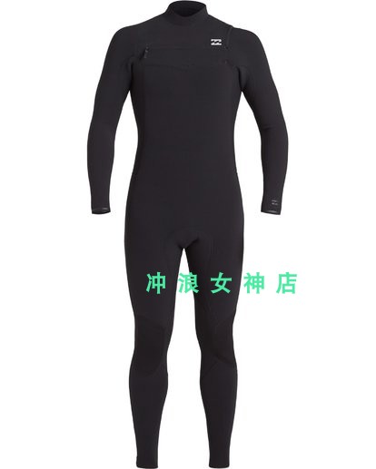 Billabong冲浪3/2mm防寒服潜水衣湿衣保暖加厚防寒秋冬季全身防晒