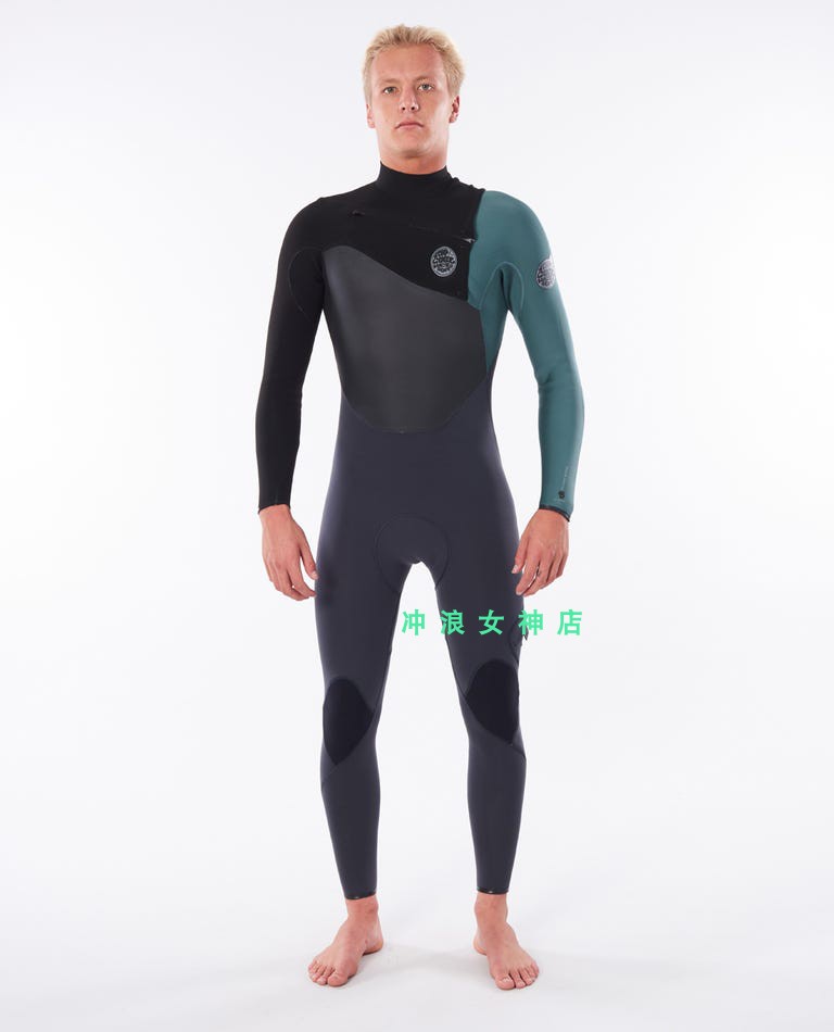 RIP CURL 3/2mm4/3mm全身冲浪防寒衣湿衣潜水衣浮潜防水保暖冬男