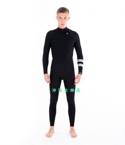 Hurley全身4mm冲浪湿衣潜水服
